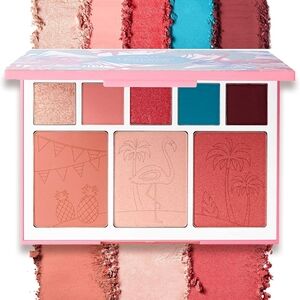JOAH Flamingo Garden Eyeshadow & Cheek Palette